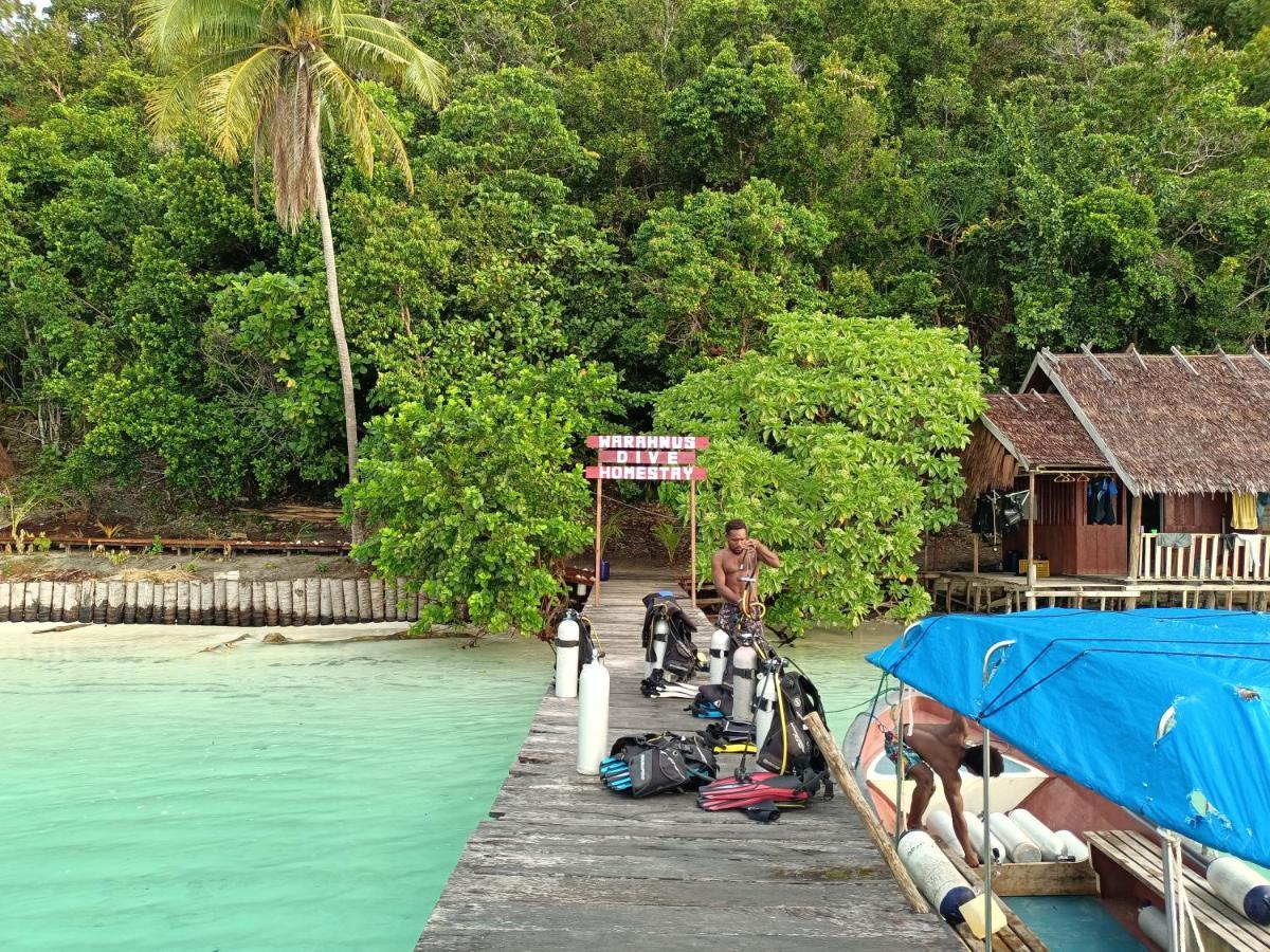 Warahnus Dive Homestay Kri Dış mekan fotoğraf